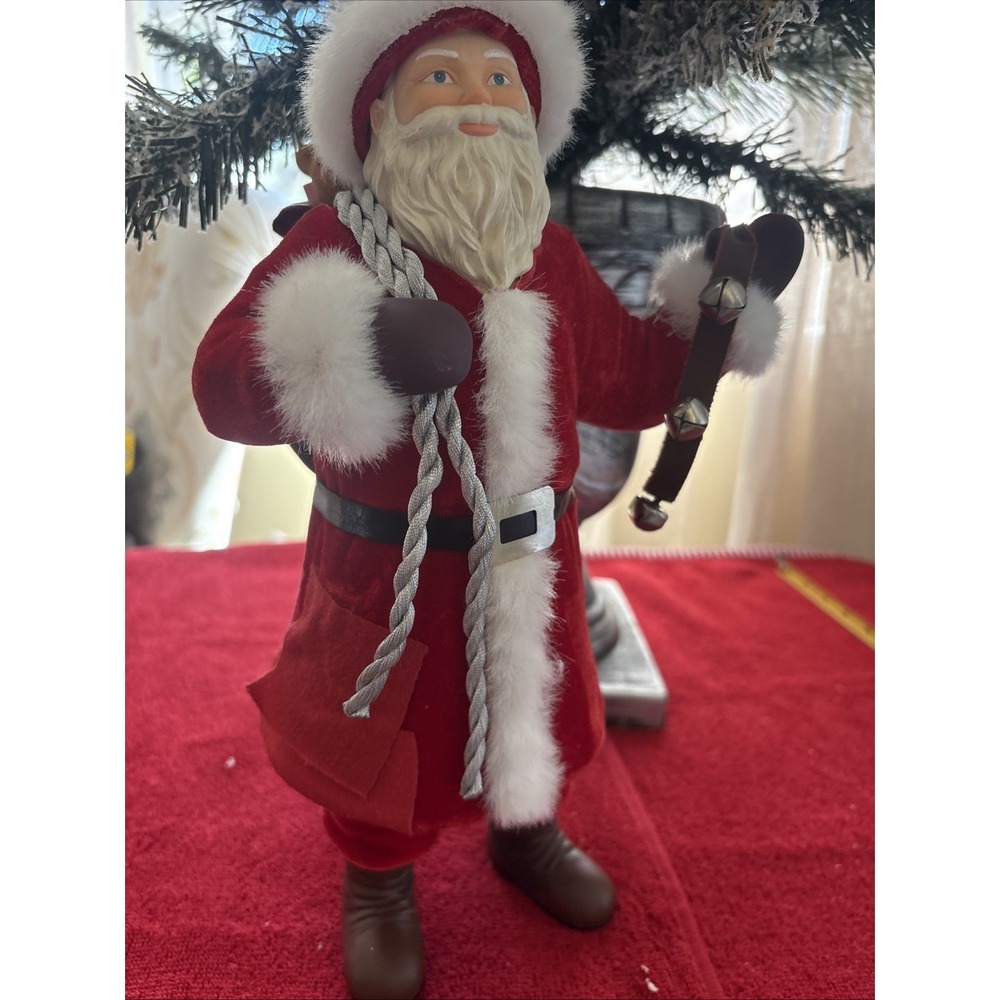 Hallmark Keepsake 2011 Large Father Christmas 12" Tabletop Resin Figure